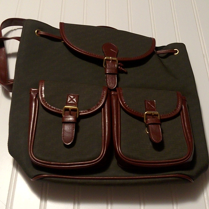 Drawstring Backpack Purse